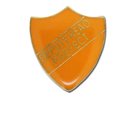 Deputy Head Prefect Enamelled Shield Badge