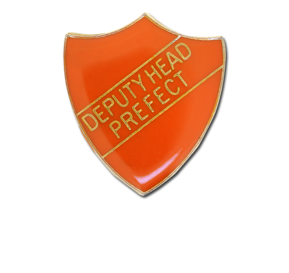 Deputy Head Prefect Enamelled Shield Badge