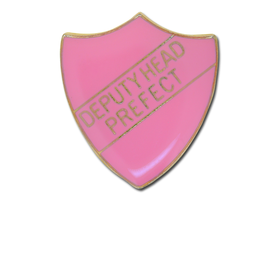 Deputy Head Prefect Enamelled Shield Badge