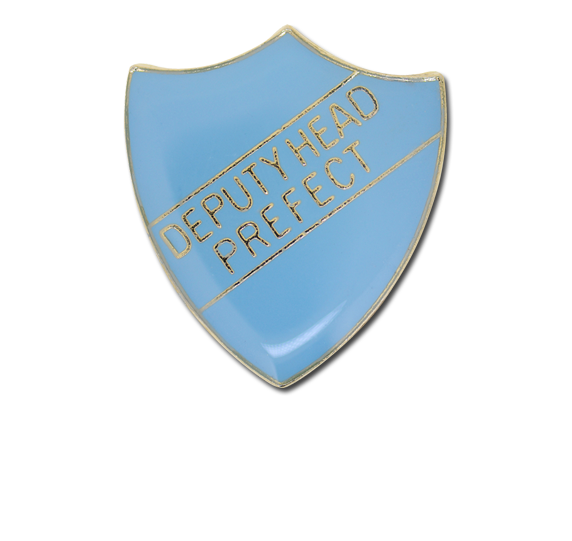 Deputy Head Prefect Enamelled Shield Badge