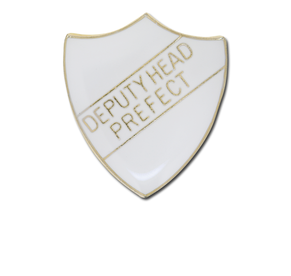 Deputy Head Prefect Enamelled Shield Badge
