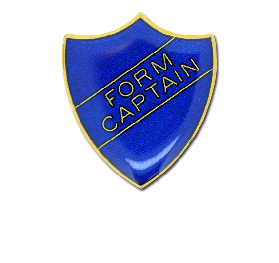 Form Captain Enamelled Shield Badge