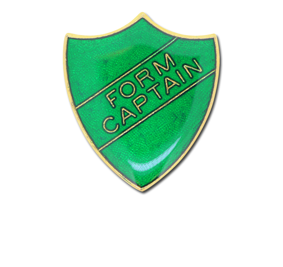 Form Captain Enamelled Shield Badge