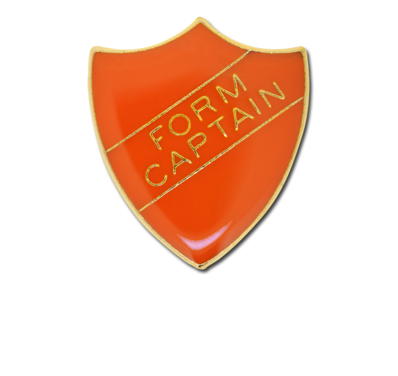 Form Captain Enamelled Shield Badge