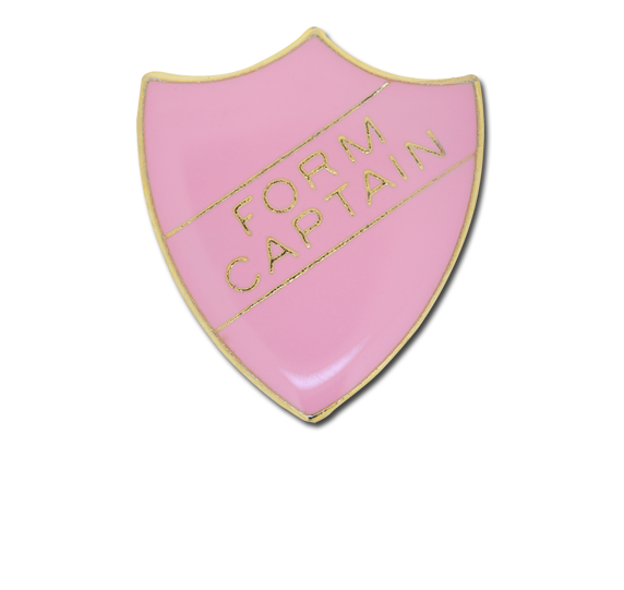 Form Captain Enamelled Shield Badge