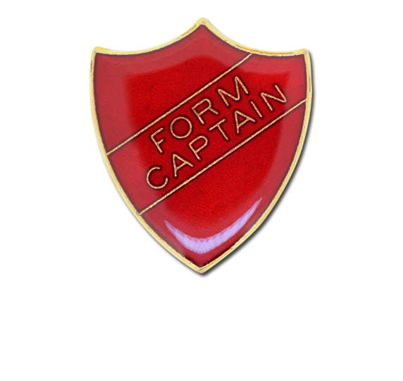 Form Captain Enamelled Shield Badge