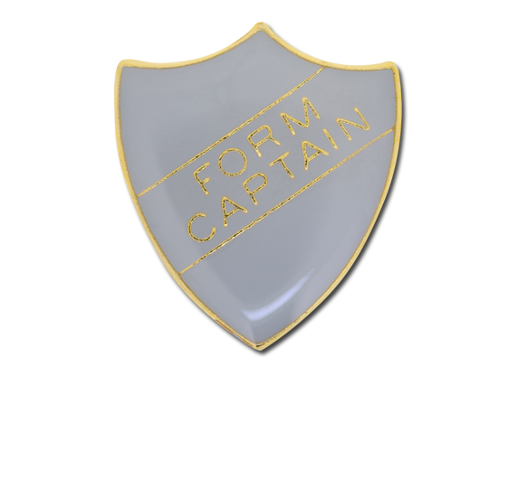 Form Captain Enamelled Shield Badge