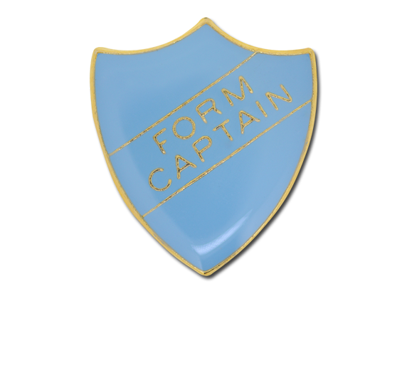 Form Captain Enamelled Shield Badge