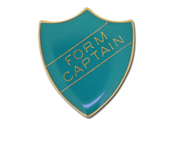 Form Captain Enamelled Shield Badge