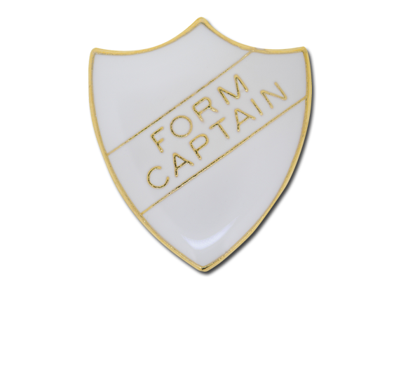 Form Captain Enamelled Shield Badge