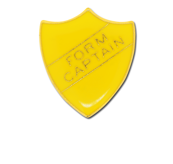 Form Captain Enamelled Shield Badge