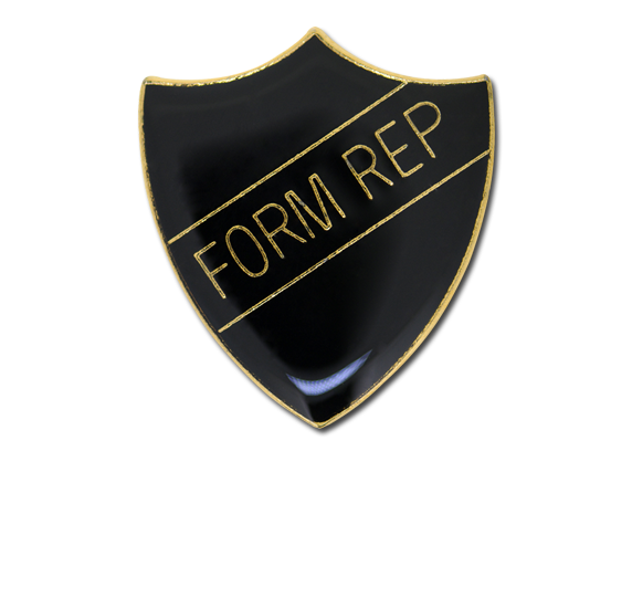 Form Rep Enamelled Shield Badge