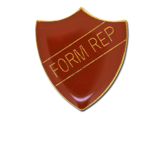 Form Rep Enamelled Shield Badge