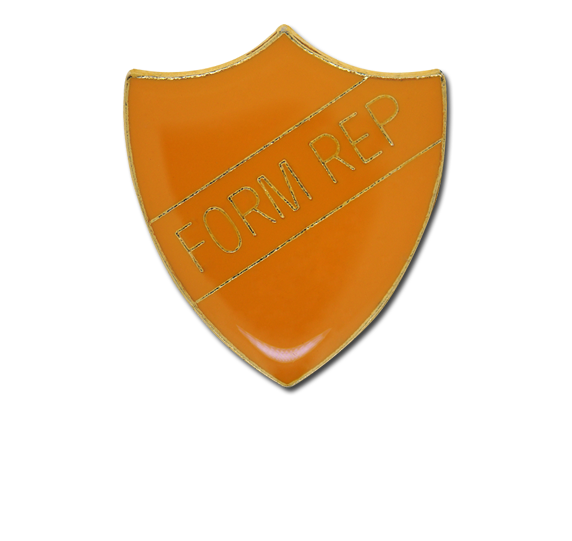 Form Rep Enamelled Shield Badge