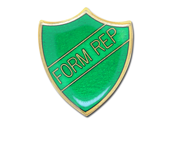 Form Rep Enamelled Shield Badge