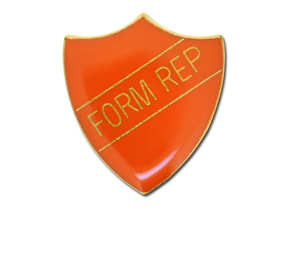 Form Rep Enamelled Shield Badge