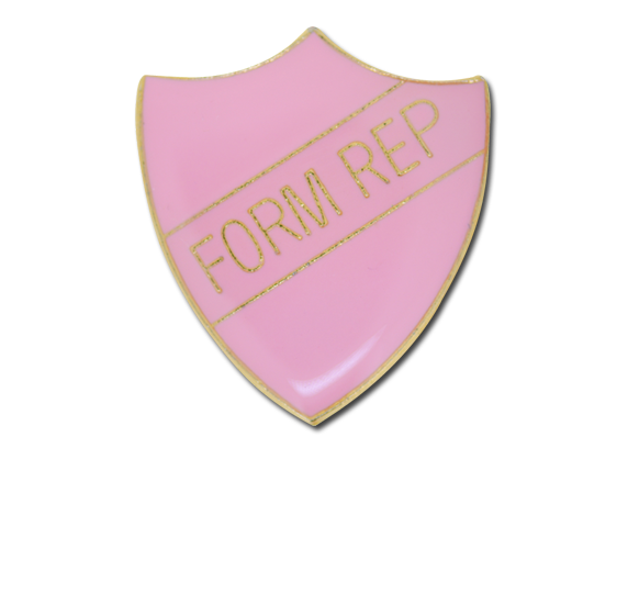 Form Rep Enamelled Shield Badge