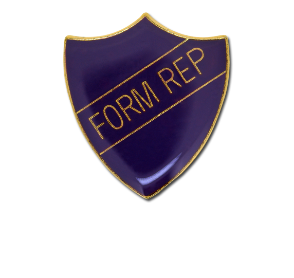Form Rep Enamelled Shield Badge