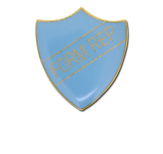 Form Rep Enamelled Shield Badge