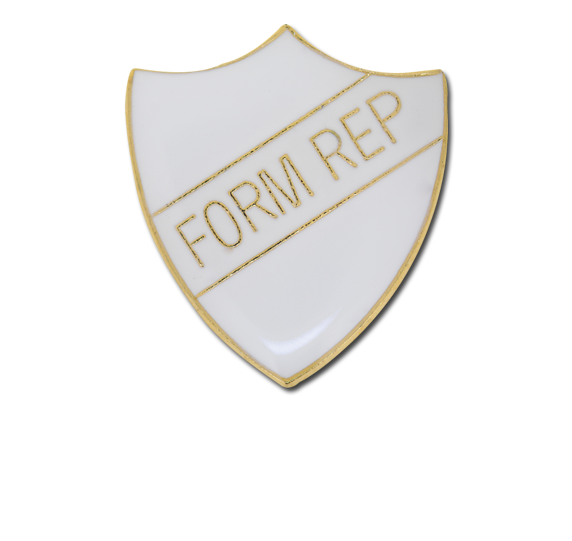 Form Rep Enamelled Shield Badge