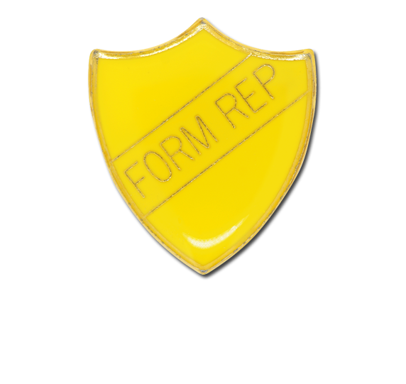 Form Rep Enamelled Shield Badge