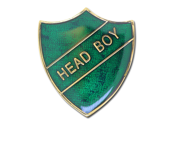 Head Boy Enamelled Shield Badge