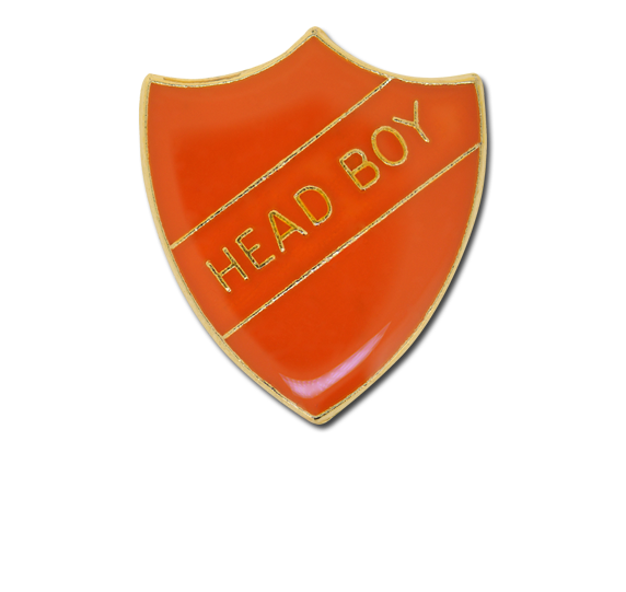 Head Boy Enamelled Shield Badge