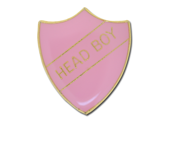 Head Boy Enamelled Shield Badge