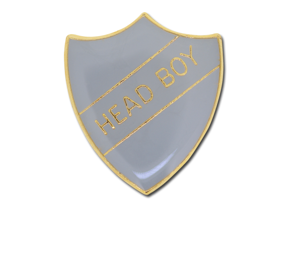 Head Boy Enamelled Shield Badge