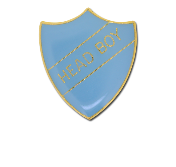 Head Boy Enamelled Shield Badge