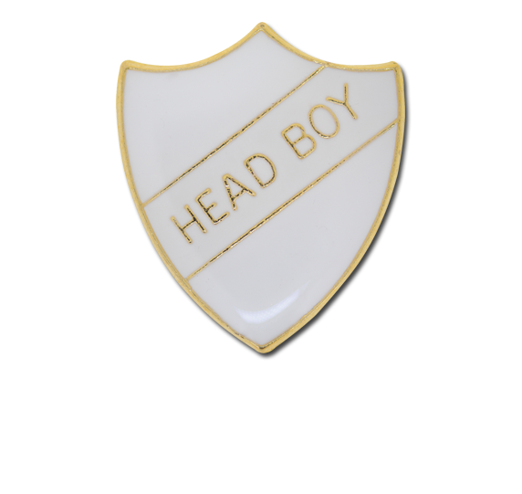 Head Boy Enamelled Shield Badge