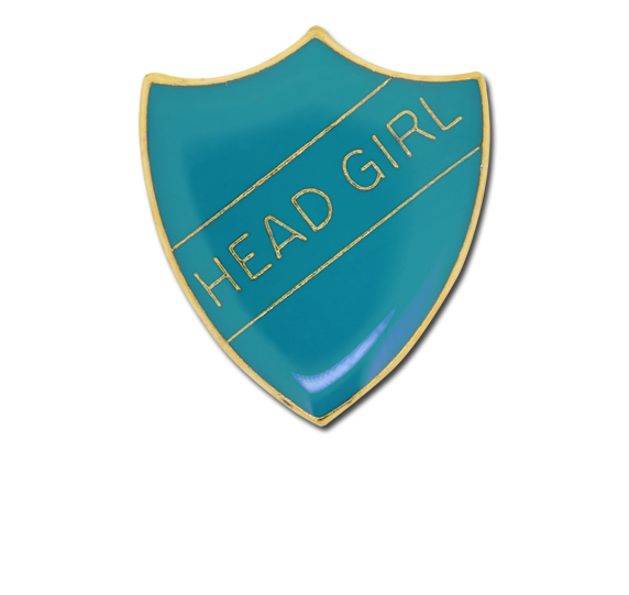 Head Girl Enamelled Shield Badge