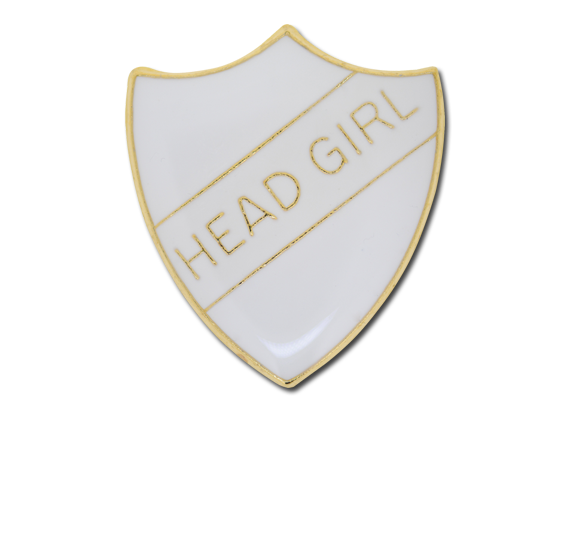 Head Girl Enamelled Shield Badge