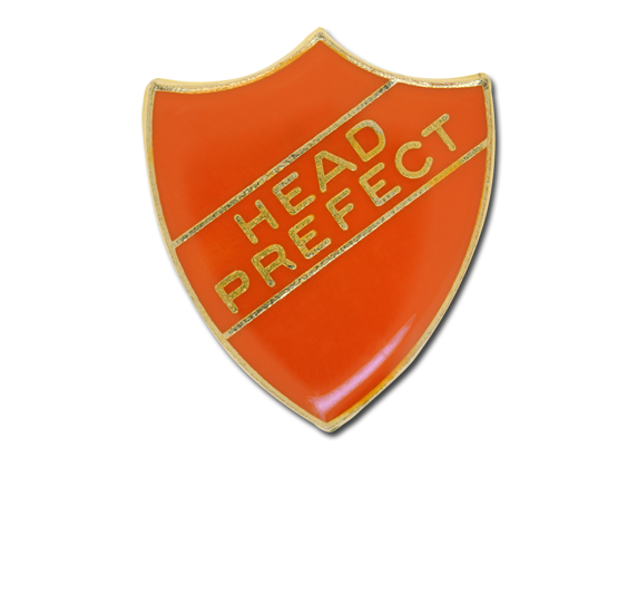 Head Prefect Enamelled Shield Badge