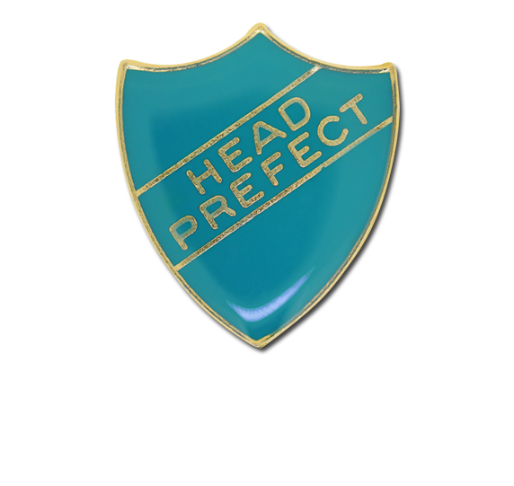 Head Prefect Enamelled Shield Badge