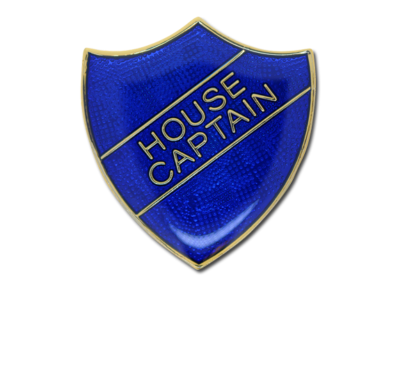 House Captain Enamelled Shield Badge
