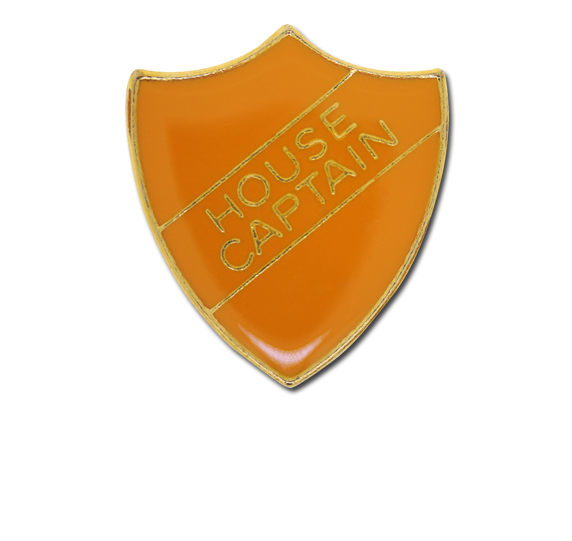 House Captain Enamelled Shield Badge