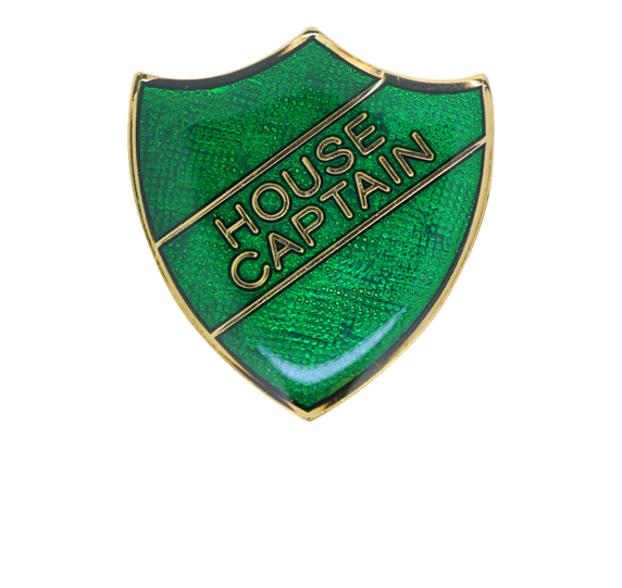 House Captain Enamelled Shield Badge