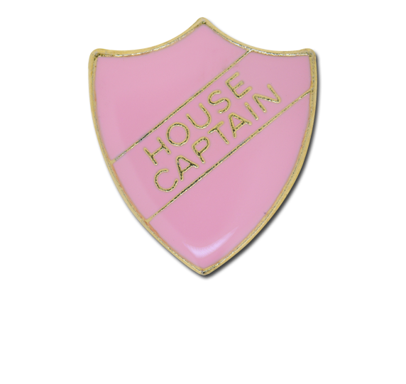 House Captain Enamelled Shield Badge