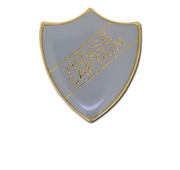 House Captain Enamelled Shield Badge