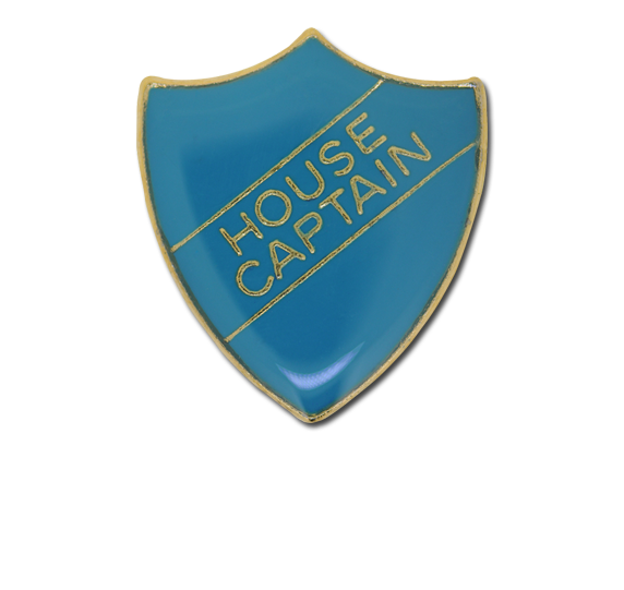 House Captain Enamelled Shield Badge