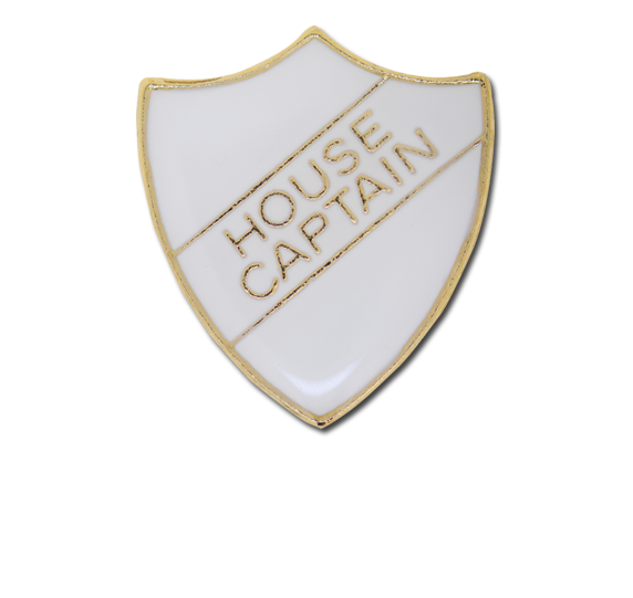 House Captain Enamelled Shield Badge