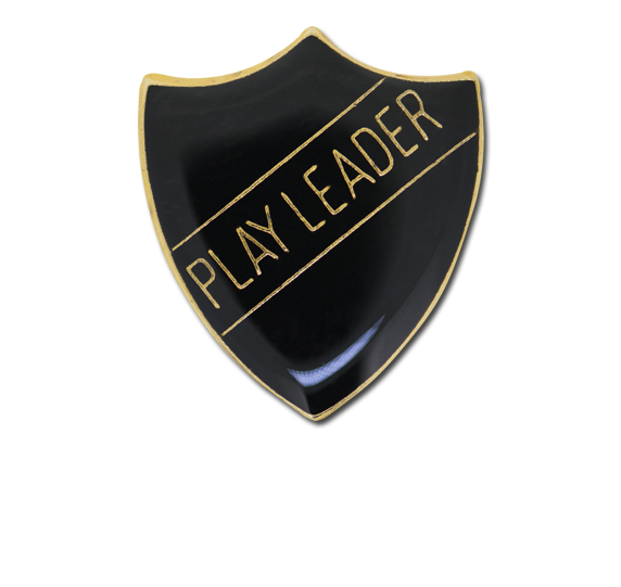 Play Leader Enamelled Shield Badge