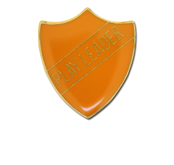 Play Leader Enamelled Shield Badge