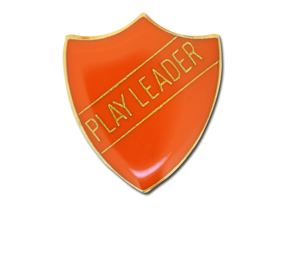 Play Leader Enamelled Shield Badge