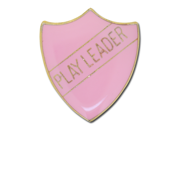 Play Leader Enamelled Shield Badge