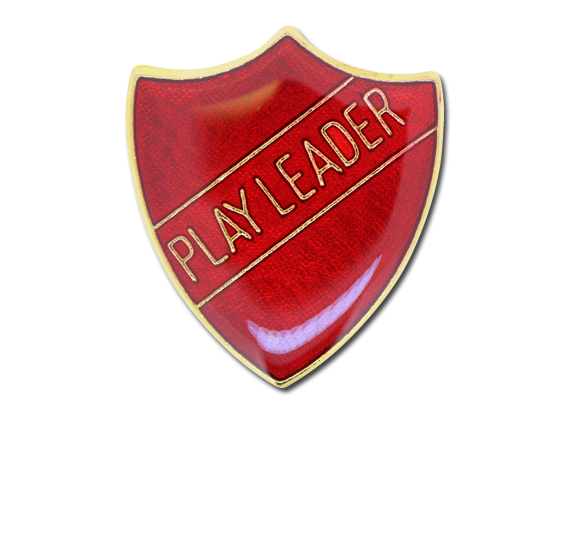 Play Leader Enamelled Shield Badge