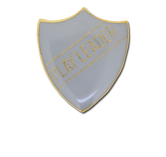 Play Leader Enamelled Shield Badge