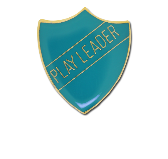 Play Leader Enamelled Shield Badge