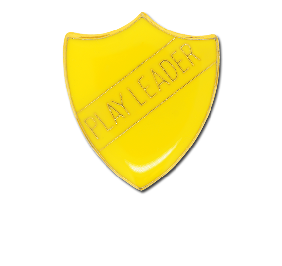 Play Leader Enamelled Shield Badge